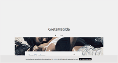 Desktop Screenshot of gretamatilda.blogg.se