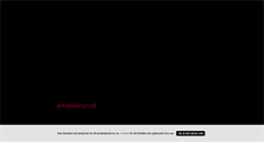 Desktop Screenshot of emelielindvall.blogg.se