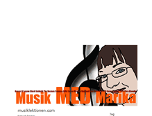Tablet Screenshot of musikmedmarika.blogg.se