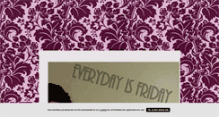 Desktop Screenshot of everydayisfriday.blogg.se