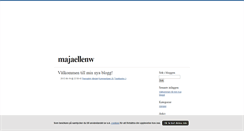 Desktop Screenshot of majaellenw.blogg.se
