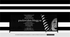 Desktop Screenshot of paulawiden.blogg.se