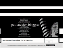 Tablet Screenshot of paulawiden.blogg.se