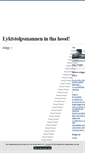 Mobile Screenshot of lyktstolpsmannen.blogg.se