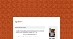 Desktop Screenshot of bjorkro.blogg.se