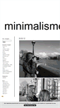 Mobile Screenshot of minimalisme.blogg.se