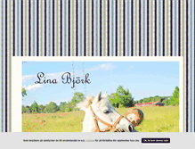 Tablet Screenshot of linabjorkie.blogg.se