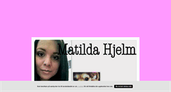 Desktop Screenshot of matildahjelm.blogg.se