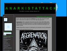 Tablet Screenshot of anarkistattack.blogg.se