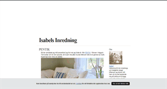 Desktop Screenshot of isabelsinredning.blogg.se