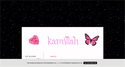 Desktop Screenshot of kamillah.blogg.se