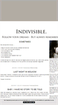 Mobile Screenshot of indivisible.blogg.se