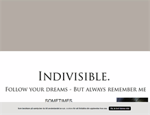 Tablet Screenshot of indivisible.blogg.se