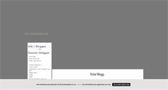 Desktop Screenshot of mylifeasemelina.blogg.se