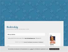 Tablet Screenshot of boktokig.blogg.se
