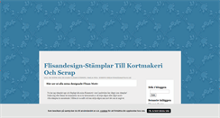 Desktop Screenshot of flisandesign.blogg.se