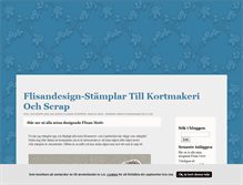 Tablet Screenshot of flisandesign.blogg.se