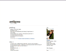 Tablet Screenshot of antiigona.blogg.se