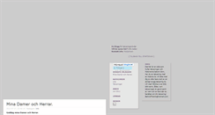 Desktop Screenshot of behindtheink.blogg.se