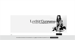 Desktop Screenshot of lovisagunnarsson.blogg.se