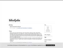 Tablet Screenshot of liifeofjulia.blogg.se