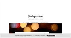 Desktop Screenshot of fikaguide.blogg.se
