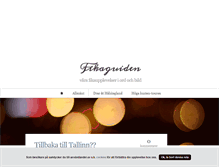 Tablet Screenshot of fikaguide.blogg.se