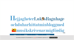 Desktop Screenshot of lukasmusik.blogg.se
