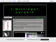 Tablet Screenshot of imittegetparadis.blogg.se