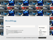 Tablet Screenshot of messiblogg.blogg.se