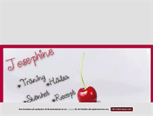 Tablet Screenshot of josephine.blogg.se