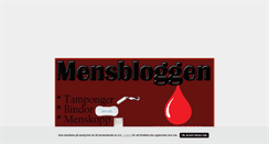 Desktop Screenshot of mensblogg.blogg.se