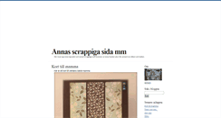 Desktop Screenshot of annastenman.blogg.se