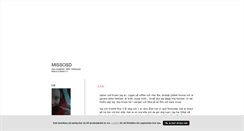 Desktop Screenshot of missosd.blogg.se