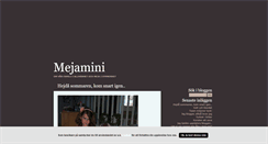 Desktop Screenshot of mejamini.blogg.se