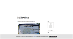Desktop Screenshot of malinmicke.blogg.se
