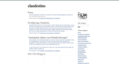 Desktop Screenshot of clandestino.blogg.se