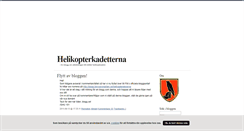 Desktop Screenshot of helikopterkadetterna.blogg.se