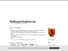 Tablet Screenshot of helikopterkadetterna.blogg.se