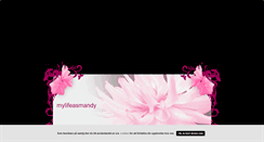 Desktop Screenshot of mylifeasmandy.blogg.se