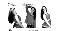 Desktop Screenshot of crizztal.blogg.se