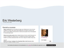 Tablet Screenshot of ericwesterberg.blogg.se