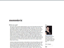 Tablet Screenshot of mommievic.blogg.se