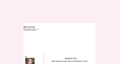Desktop Screenshot of bellevue.blogg.se