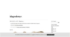 Desktop Screenshot of idagredemyr.blogg.se