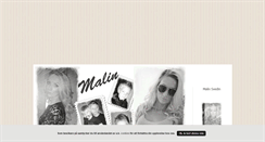 Desktop Screenshot of malinxsvedin.blogg.se