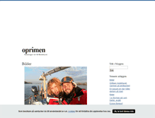 Tablet Screenshot of oprimen.blogg.se