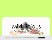 Tablet Screenshot of mikkilicious.blogg.se