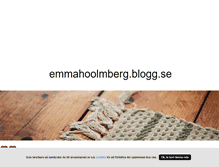 Tablet Screenshot of emmahoolmberg.blogg.se