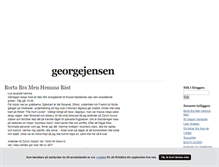 Tablet Screenshot of georgjensen.blogg.se